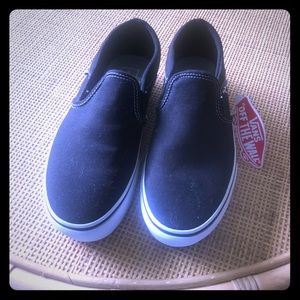 Vans plat form slip ons